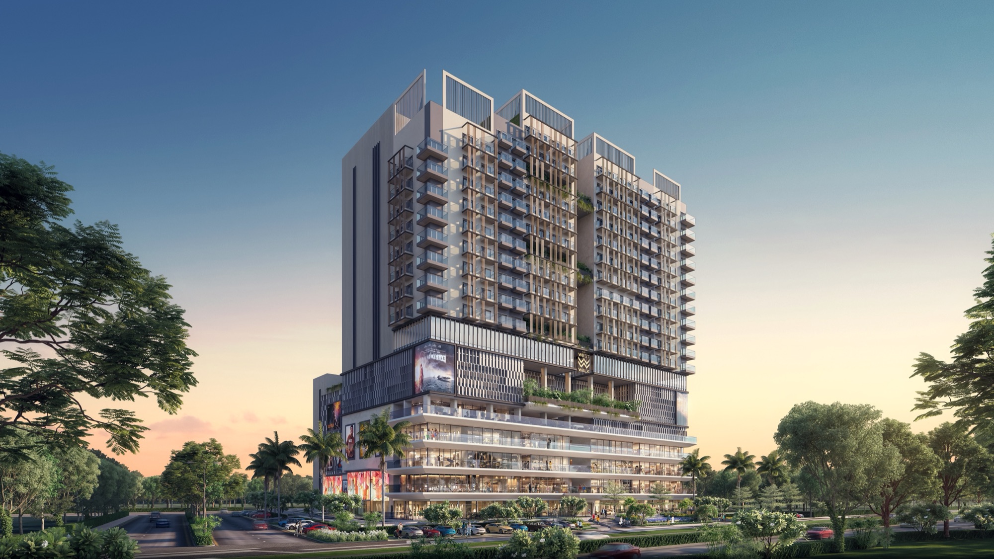 KB West Walk Exterior Facade